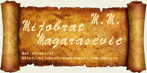 Mijobrat Magarašević vizit kartica